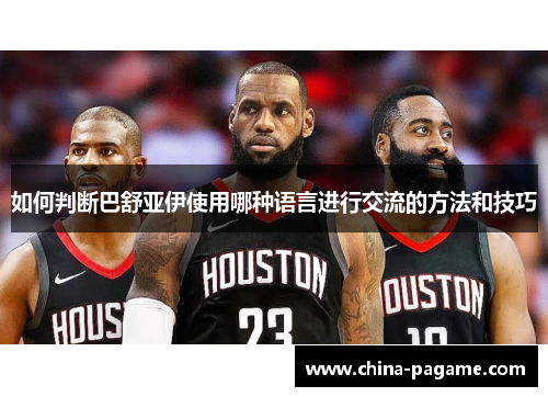 如何判断巴舒亚伊使用哪种语言进行交流的方法和技巧